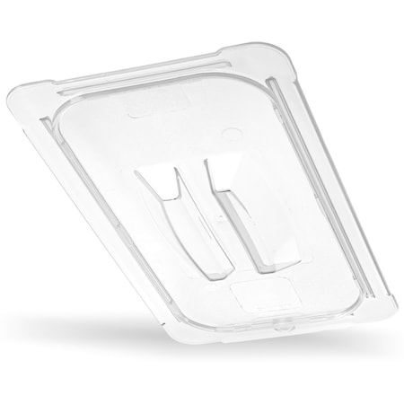 Carlisle Foodservice StorPlus Polycarbonate Handled Universal Lid, 10.38 x 12.75 x 0.88, Clear, Plastic 10230U07
